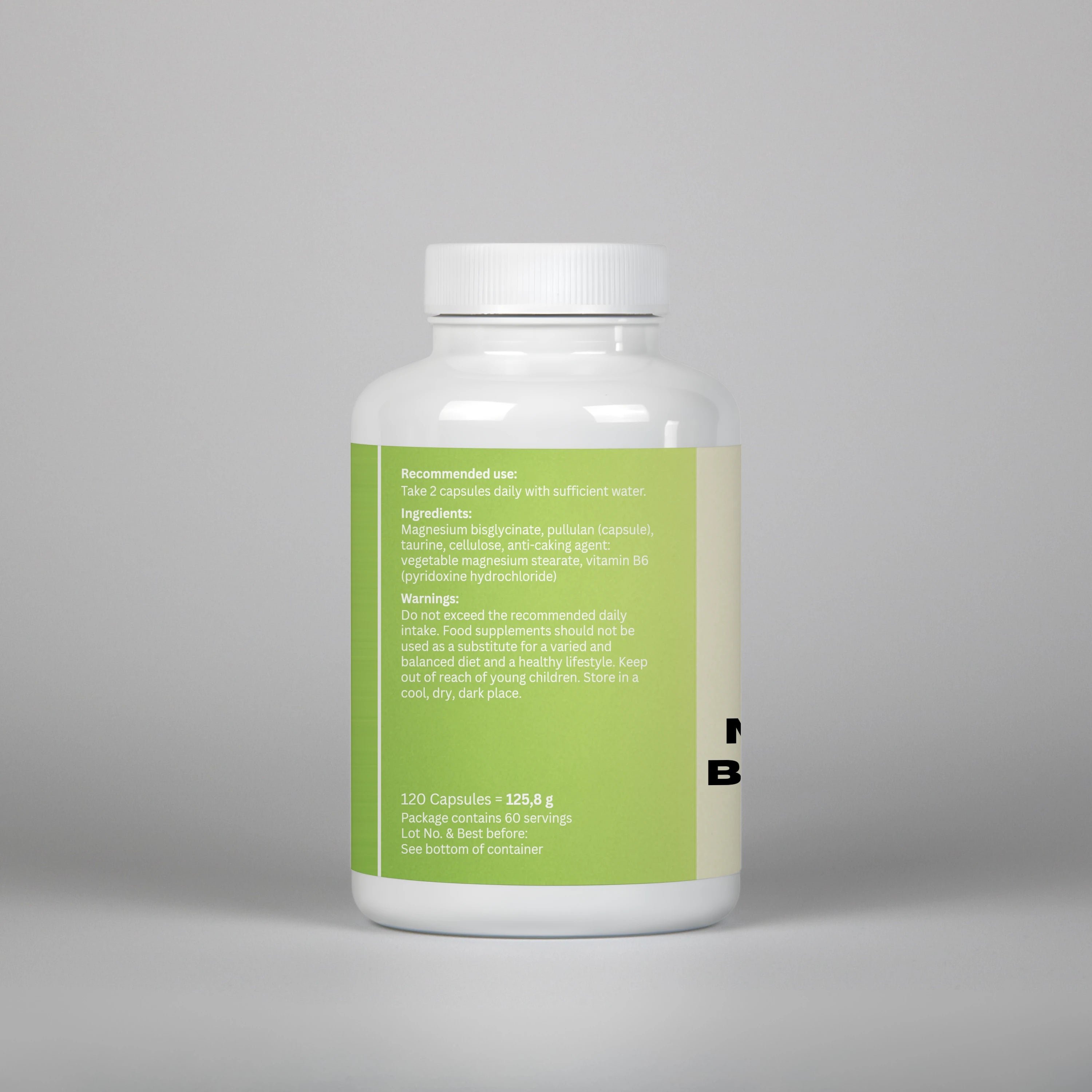 Magnesium Bisglycinate - 120 Capsules