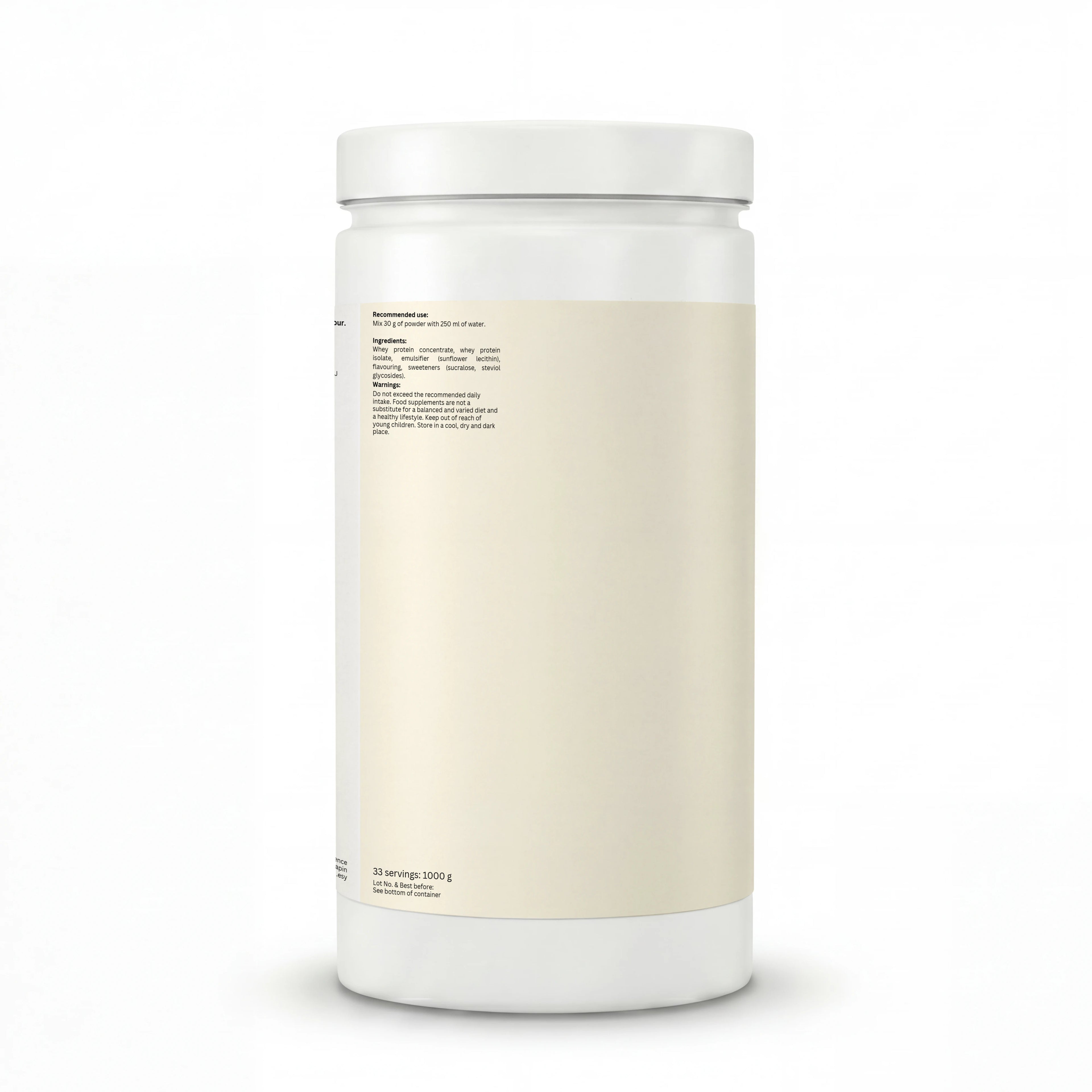 Iso Whey Protein Vanilla - 1000g