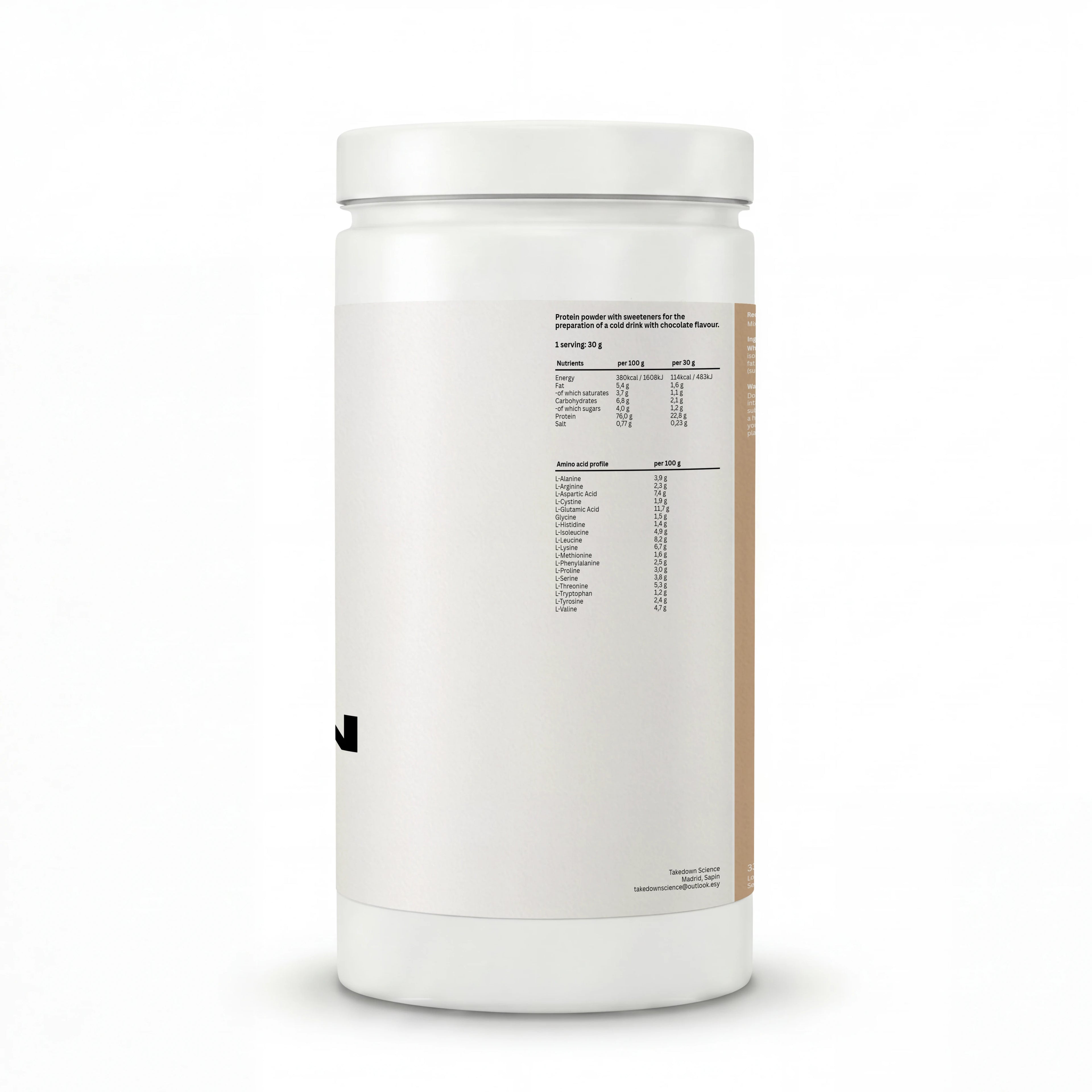 Iso Whey Protein Chocolate - 1000g