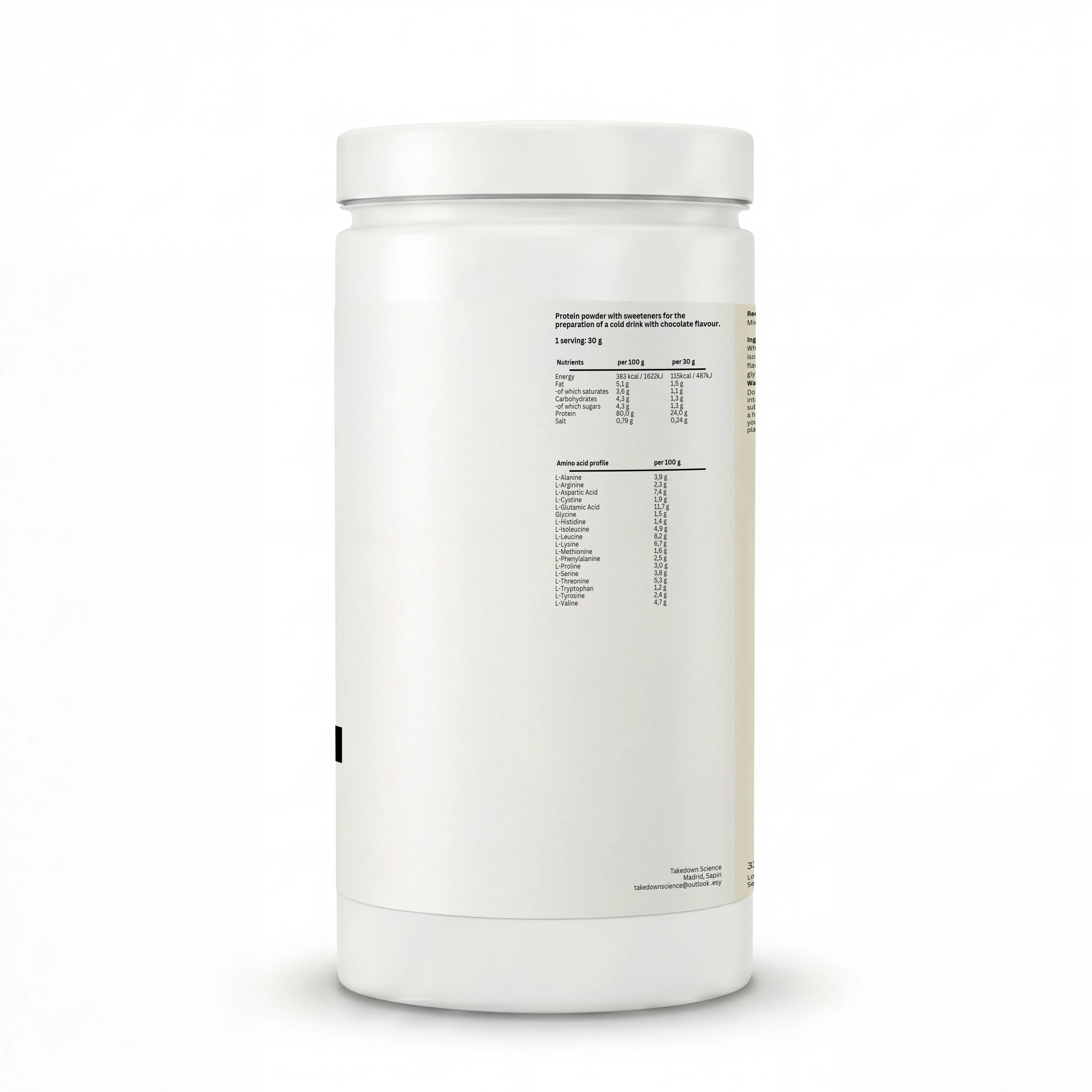 Iso Whey Protein Vanilla - 1000g